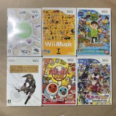 Wiiゲームソフト 6本セット