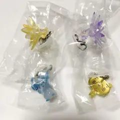 おジャ魔女どれみ　めじるしアクセサリー5 ガチャ　4種セット