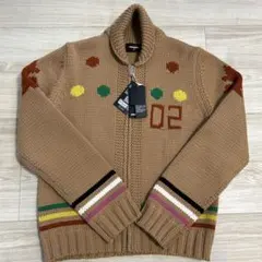 新品未使用DSQUARED2 ジップアップカーディガン 42