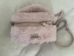 ダーリッチ Darich ピンク ファー バック バニティバッグ