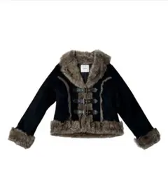 フェイクムートンファーコート