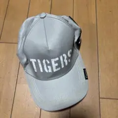 TIGERS ロゴ キャップ グレー