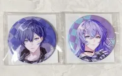 にじさんじ 星導ショウ 小柳ロウ 缶バッジ iCouleur アイクルール 2個