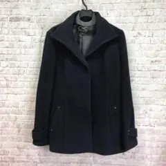 【良品】クード シャンス アンゴラ コート ジャケット アウター 日本製 38