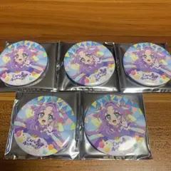 名探偵プリキュア おでかけマルシェ キュアエクレール 缶バッジ 7個
