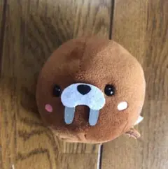 アザラシ風 ぬいぐるみ素材 茶色