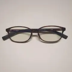 JINS ブラウンフレーム PCメガネ（FPC-17A-002）