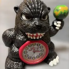 ゴジラ 目覚まし時計 動作確認 約25cm 時間になると、ゴジラの咆哮 目