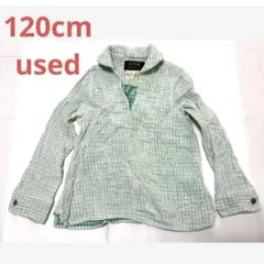 120cm FITH Vネックチェックシャツ フィス