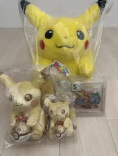 おかえりピカチュウ　30周年ピカチュウ　アクリルブロック