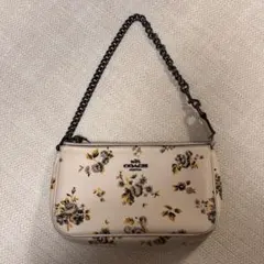 COACH 花柄 ポーチバッグ