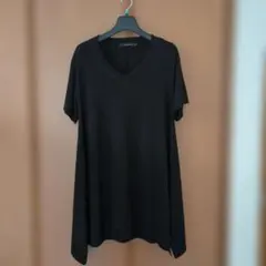 Calvin Klein Jeans ブラック Vネック チュニック M