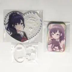 プロセカ 朝比奈まふゆ ぴくりあ　アクスタ　缶バッジ　幼少期　スクエア缶