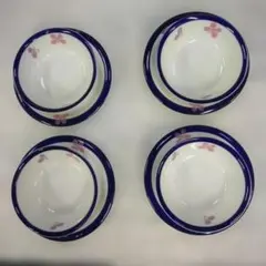 スープカップ受け皿付き4セットのサムネイル