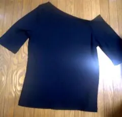 INGNI イング　トップス　アシメネックリブ　カットソー