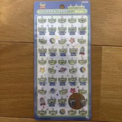 ゆ*ぴ様 新品　ボンボンドロップシール リトルグリーンメン　トイ・ストーリー　シ