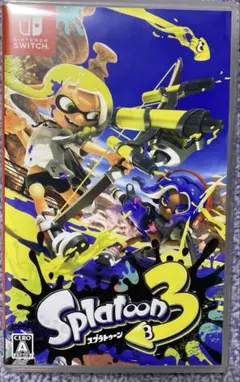 Splatoon 3 Nintendo Switch パッケージ スプラトゥーン