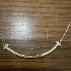 ティファニーTスマイルネックレス