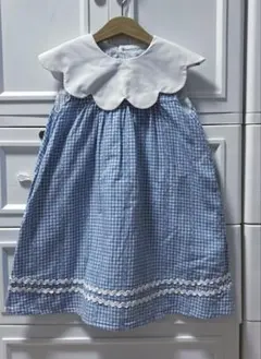 Little Cotton Clothes チェックワンピース 3-4y - メルカリ