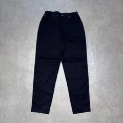 rosner コットンパンツ W28相当 ネイビー テーパード ドイツ 細身