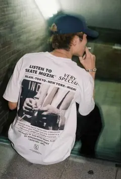 SKATE MUZIK LISTEN TO SADE TEE BLACK L - メルカリ