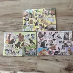動物　ジグソーパズル3点セット
