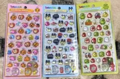 たまごっち ボンボンドロップシール 3種類セット　めめっち　まめっち　くちぱっち