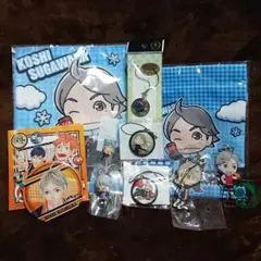 ハイキュー!! 菅原孝支 缶バッジ アクリルスタンド ラバーストラップ 他
