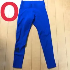 美品アディダスALPHASKINコンプレッションタイツOメンズBLUE送料込み