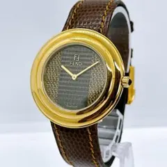 美品 FENDI フェンディ 310 メンズ腕時計 ペカン柄 新品電池 動作良好のサムネイル