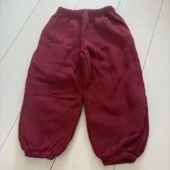 水通しのみ　 BONITO キッズ ロングパンツ ボルドー Sサイズのサムネイル