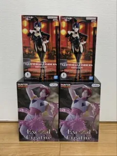 喜多川海夢 十六夜ありさ　ハンターハンター　ヒソカ　フィギュア　4個セット！のサムネイル