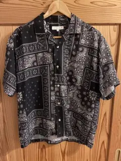 A DAY IN THE LIFE バンダナ柄 半袖シャツ M