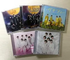 なにわ男子 CD 5枚セット まとめ売り - メルカリ