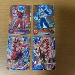 スーパードラゴンボールヒーローズ レアカード4枚セット