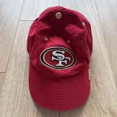 サンフランシスコ49ers キャップ 赤黒 - メルカリ