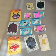 ワッペンセット アンパンマン、ばいきんまん、 電車、 他★ばら売り可能