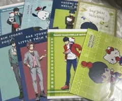 ブルーロック サンリオ ポストカード 潔世一 糸師凛 糸師冴