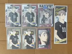 ハイキュー ハイキュー!! 稲荷崎 宮治　カード　ステッカー