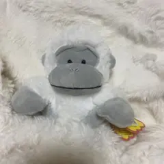 わんぱくゴリラぬいぐるみホワイト