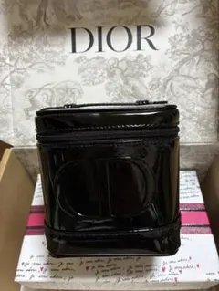 Dior ブラックバニティポーチ
