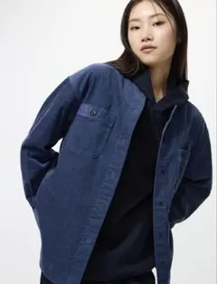 UNIQLO コーデュロイロングシャツジャケット　Lサイズ