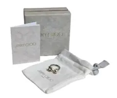 美品☆ JIMMY CHOO ゴールド チェーン ネックレス JC 箱 保存袋付