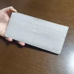 mura MURA本革サフィアーノレザースキミング防止機能付薄型長財布