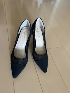 GeeRA 黒パンプスのサムネイル