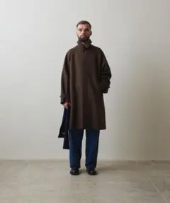Steven Alan(スティーブンアラン) バルマカーンコート　ブラウン