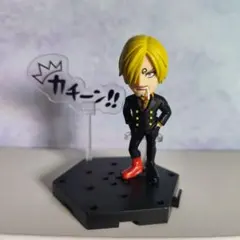 当時物】ワンピース ミニフィギュア ワーコレ風 サンジ レア - メルカリ