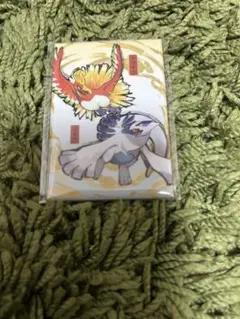 ポケモン レジェンドリサーチ 限定　スクエアマグネット ホウオウ ルギア　八重洲