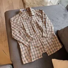 Burberry Blue Label チェック柄 長袖シャツ 38のサムネイル
