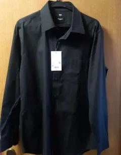 ◆新品未使用２着◆スーパーノンアイロン スリムフィットシャツ XL ブラック
